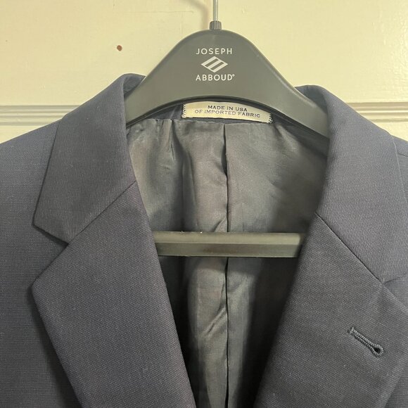 Men's Warehouse Joseph Abboud Navy Suit - Picture 2 of 9